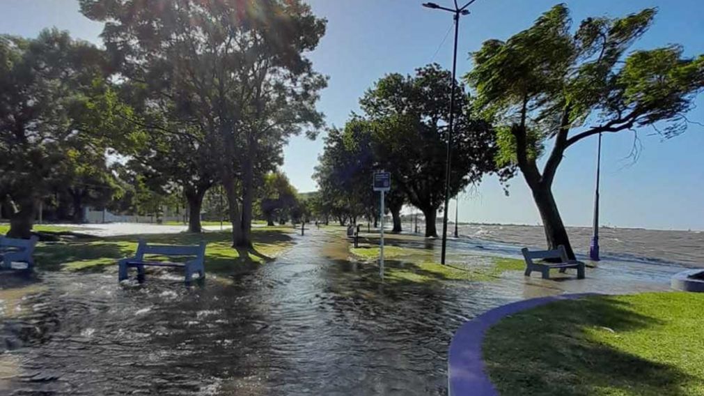 Alerta en Quilmes por otra crecida del Río de La Plata