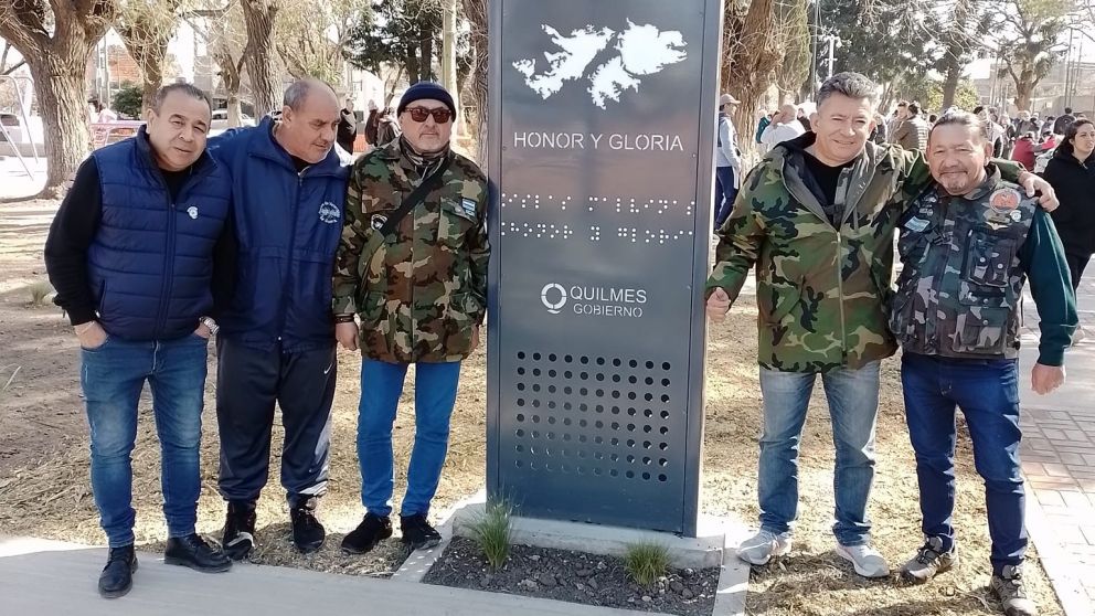 Veteranos de Malvinas de Quilmes repudiaron la visita de David Cameron