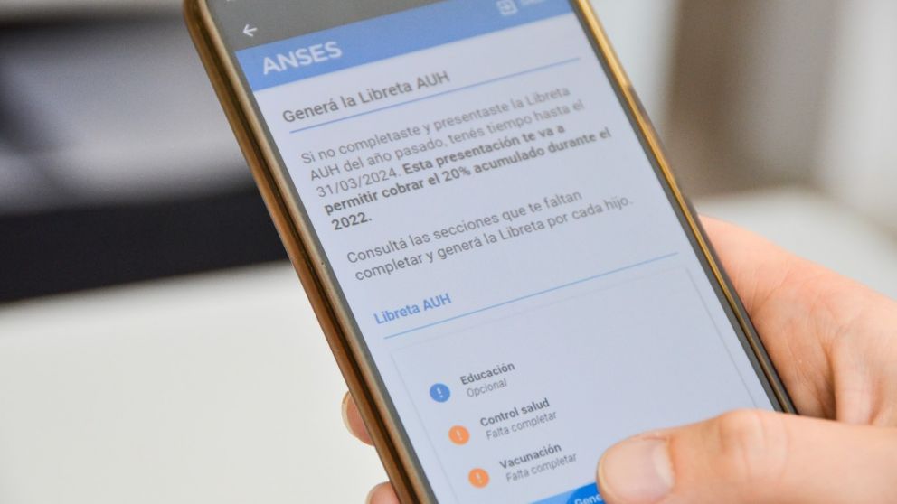 Libreta AUH: Hasta cuándo puede presentarse online