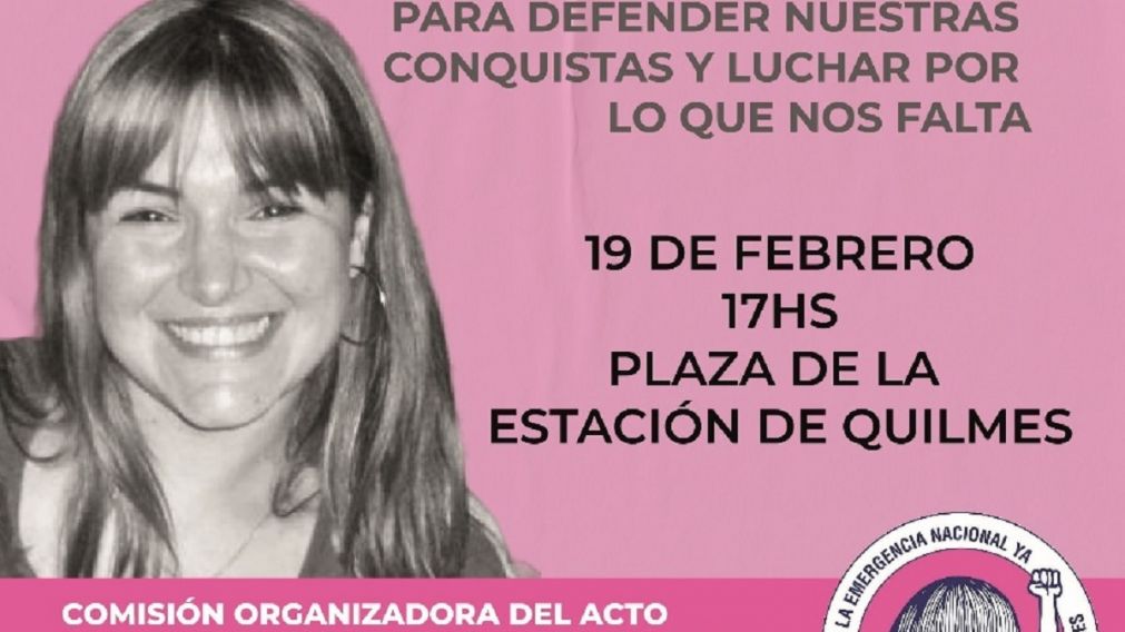Acto por los 12 años del femicidio de Natalia López