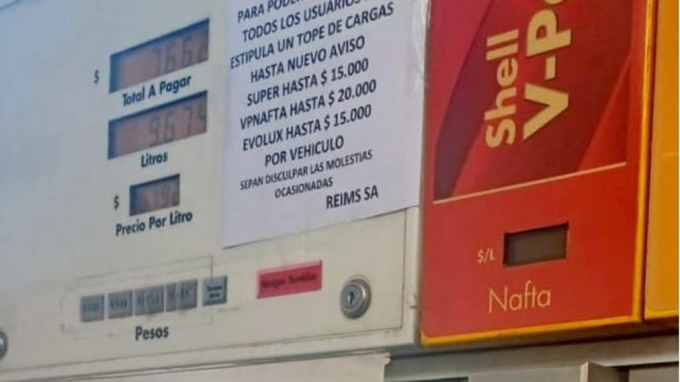 Aumento en las naftas: limitan la carga en Quilmes