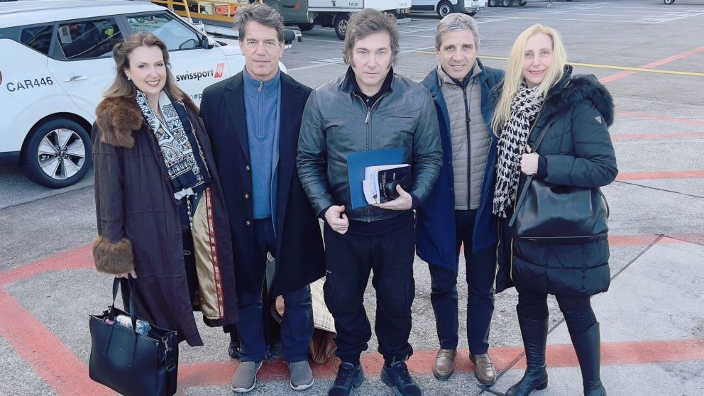 Milei participa en Davos del Foro Económico Mundial