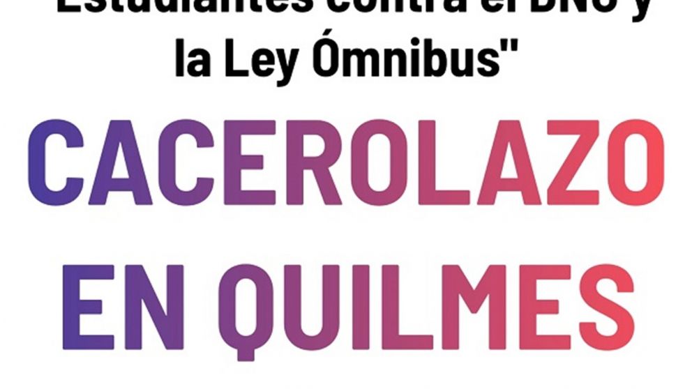 Hoy se realizará un cacerolazo en Yrigoyen y Rivadavia