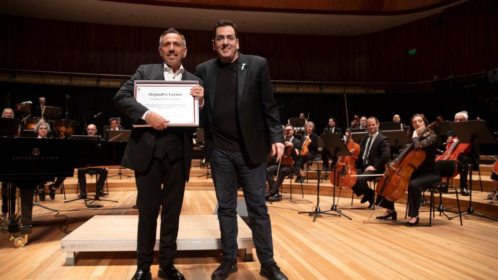 Alejandro Lerner, Personalidad Em�rita de la Cultura de la Naci�n
