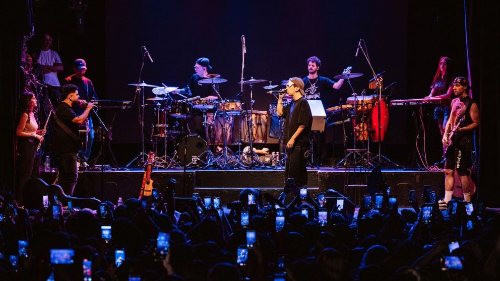 Milo J abrió las puertas de su primer ensayo para Vélez en un encuentro íntimo con sus fans