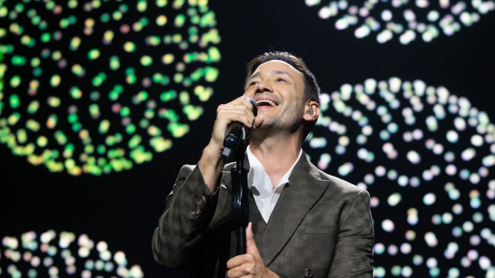 Luciano Pereyra hizo vibrar el Movistar Arena junto a David Bisbal y Emanero en una noche llena de emoci�n y grandes canciones