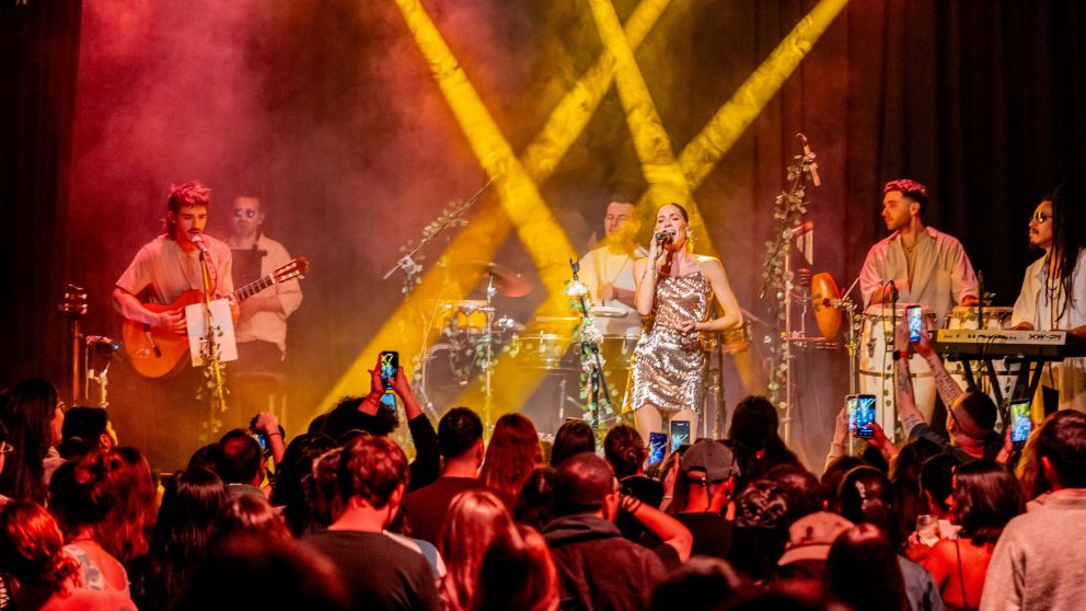 Rocío Igarzabal deslumbra con la presentación en vivo de su EP Volare en La Tangente