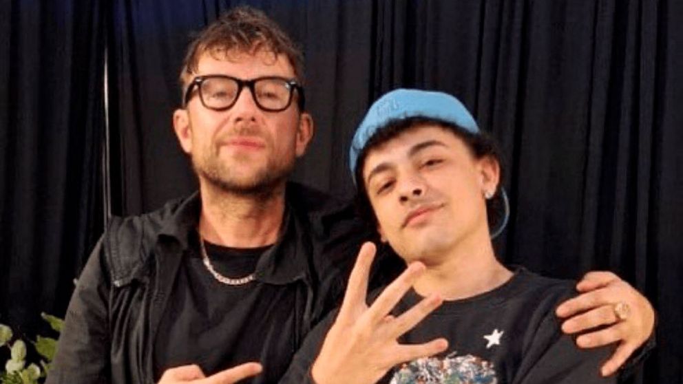 Ovación en Madrid: Trueno presentó con Gorillaz la colaboración inédita "The manifesto"