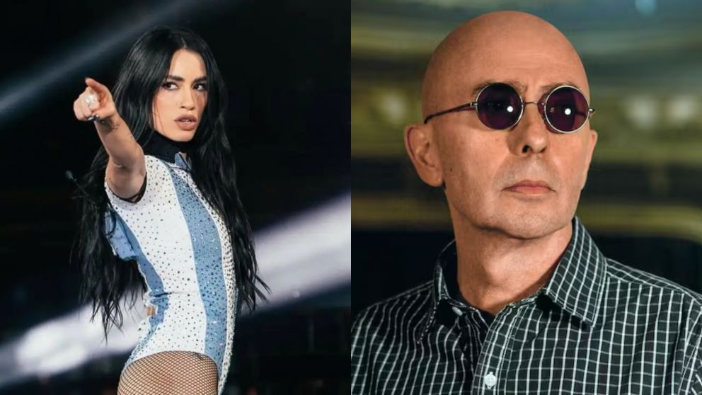 Lali interpretó un clásico de Los Redondos en Vélez. (Gentileza: Internet).