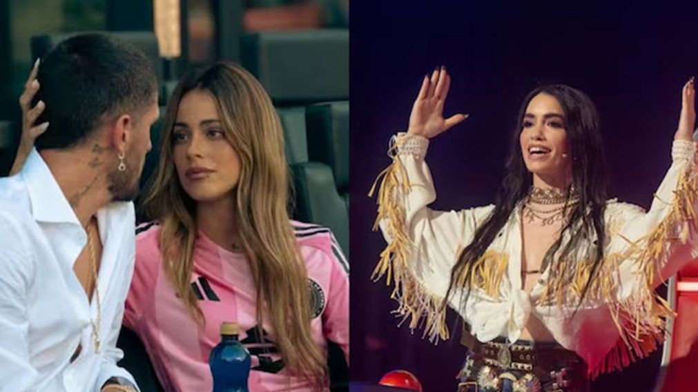 Tini Stoessel y Rodrigo De Paul disfrutaron del show de Lali Espósito en Vélez y derribaron rumores de rivalidad