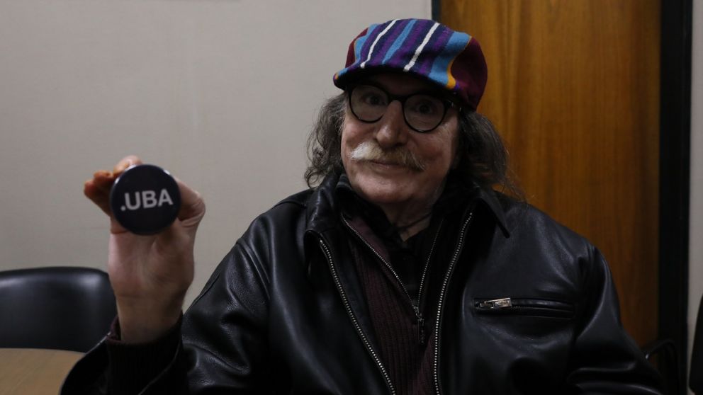 La UBA reconoció a Charly García con el título de Doctor Honoris Causa