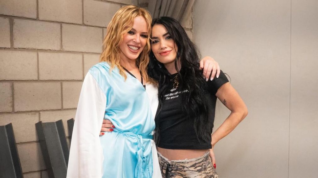 Lali Esp�sito cont� la intimidad de su encuentro con Kylie Minogue: "Casi me desmayo"