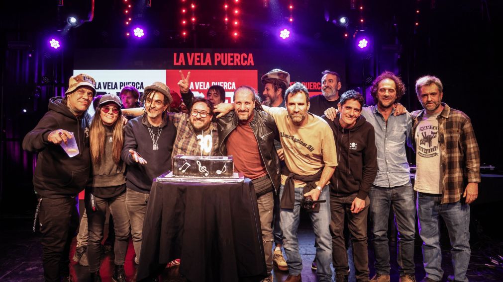 La Vela Puerca festejó sus 30 años en La Trastienda y prepara un show histórico en el Estadio Ferro