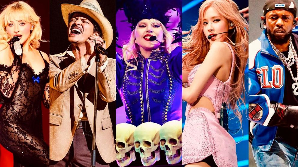 Lady Gaga, Bruno Mars y Kendrick Lamar lideran las nominaciones a los MTV VMAs 2025