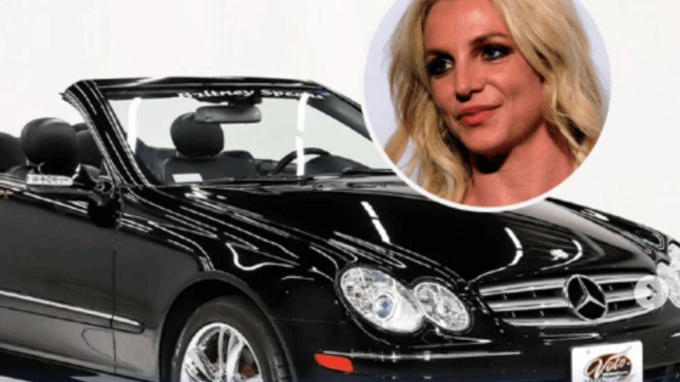 El auto que marcó el colapso de Britney Spears será subastado: una joya de la cultura pop busca nuevo dueño