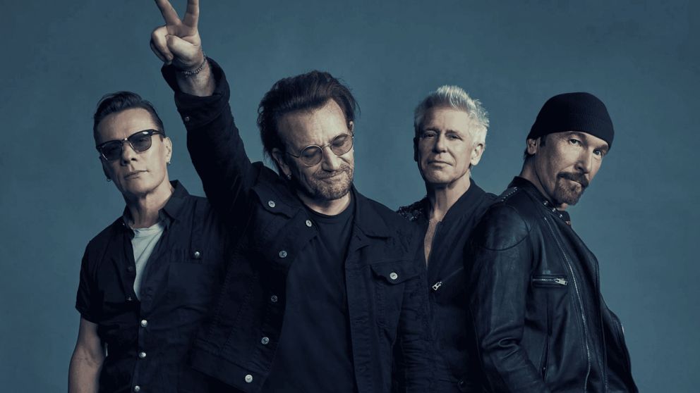 ¿Cuáles son las 5 mejores canciones de U2?