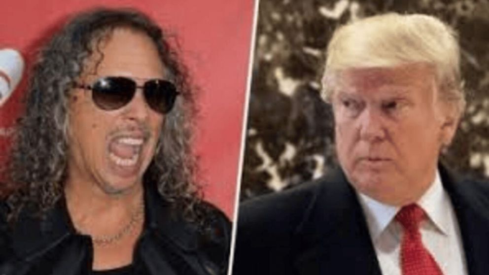 Metallica vs. Trump: la banda le bajó el video al Gobierno estadounidense por usar su música sin permiso