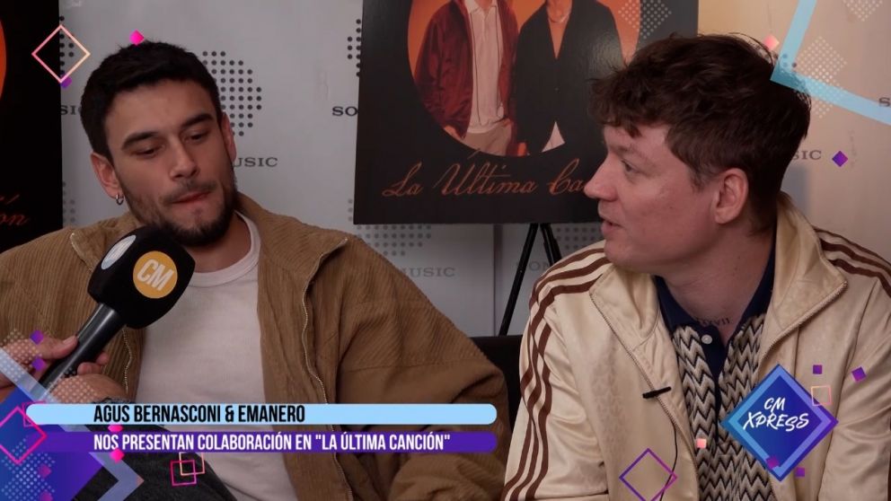 Agus Bernasconi sobre su nueva canción con Emanero: "No nos retiramos, aunque se llame La última canción"