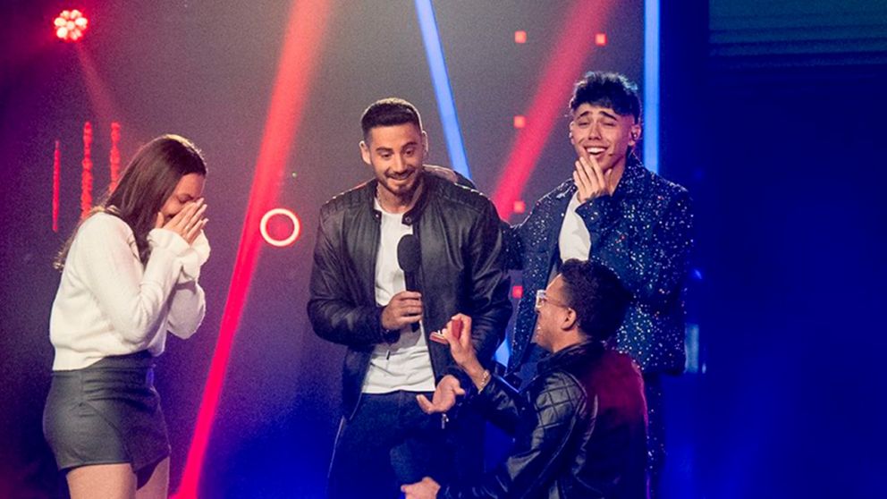 Luck Ra celebró la propuesta de casamiento en vivo en La Voz Argentina 2025: "Me diste unas ganas de casarme"