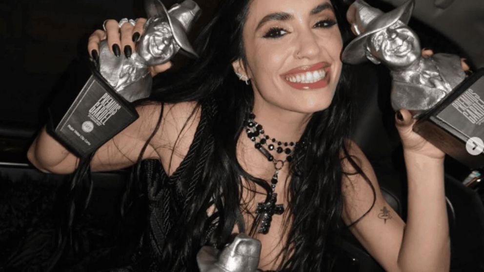 Lali Espósito hizo historia en los Premios Gardel 2025: superó a Mercedes Sosa y se convirtió en la artista argentina más premiada