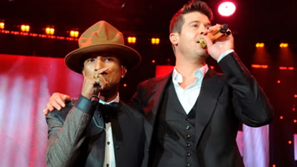 Robin Thicke fue N°1 en EE.UU. con "Blurred Lines" durante 13 semanas en 2013