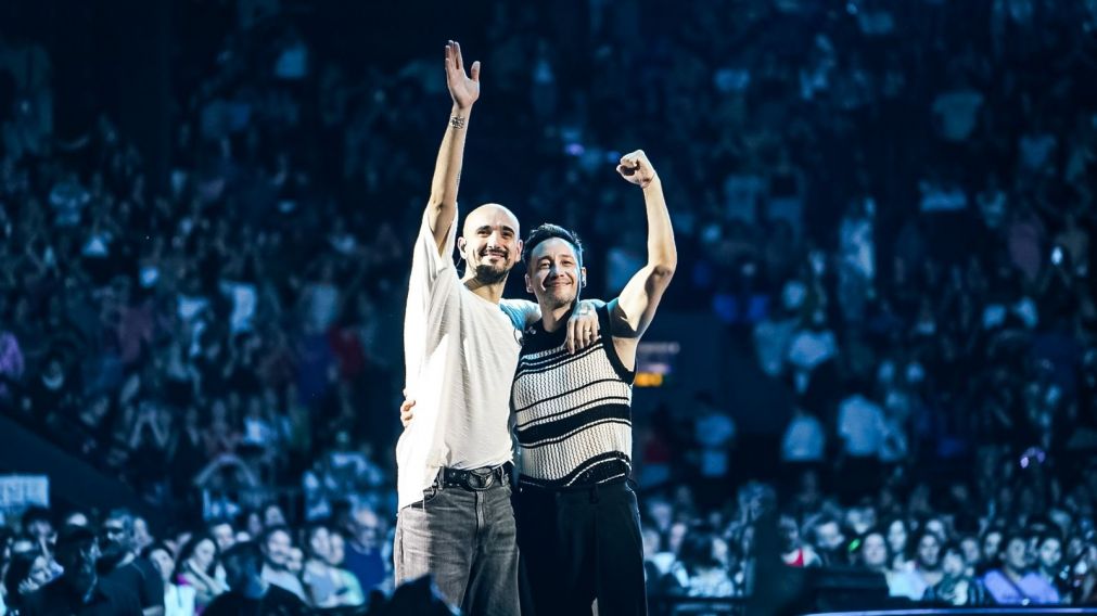 "Gracias por 10 funciones inolvidables": la alegr�a de Abel Pintos y Luciano Pereyra en medio de los shows en el Luna Park