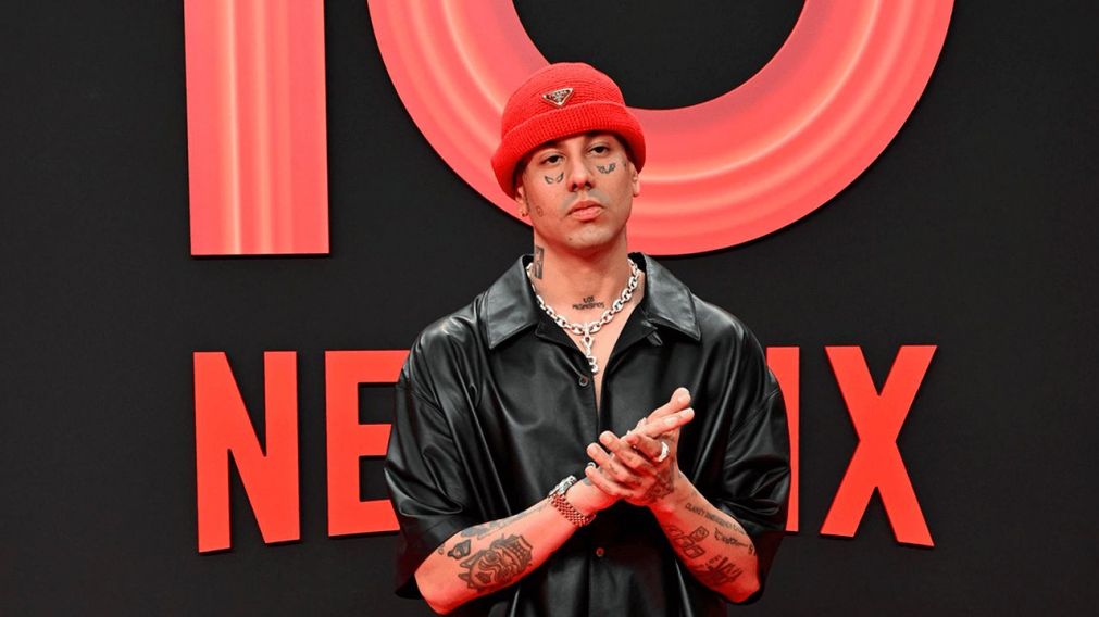 Duki brilló en la celebración de los 10 años de Netflix en España