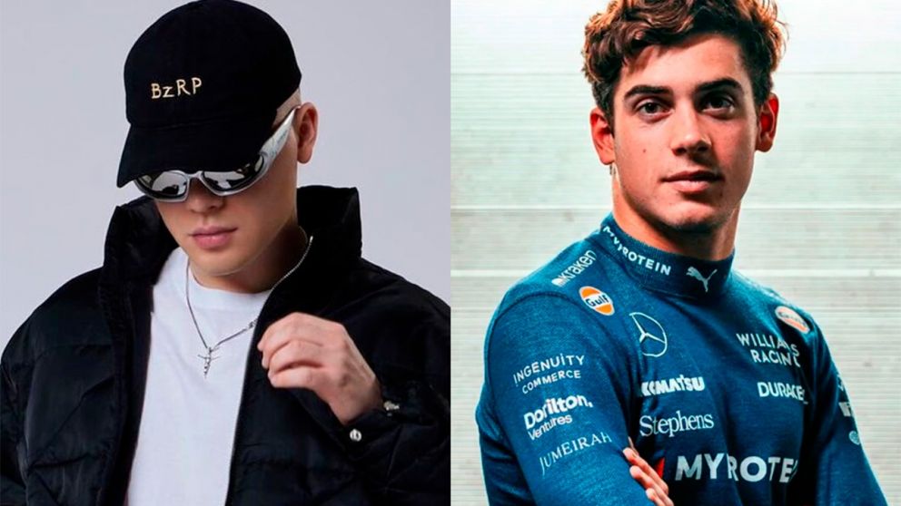 El mensaje de Bizarrap para Franco Colapinto tras ser anunciado como piloto titular de Alpine: "La bestia"