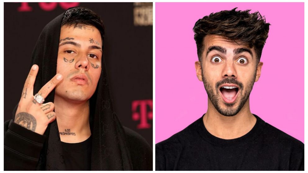 Duki se suma a un partido de b�squet hist�rico con Fede Vigevani, Manu Gin�bili, MrBeast e Ibai