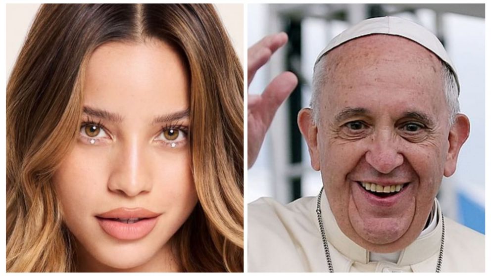 El emotivo homenaje de Emilia Mernes al Papa Francisco