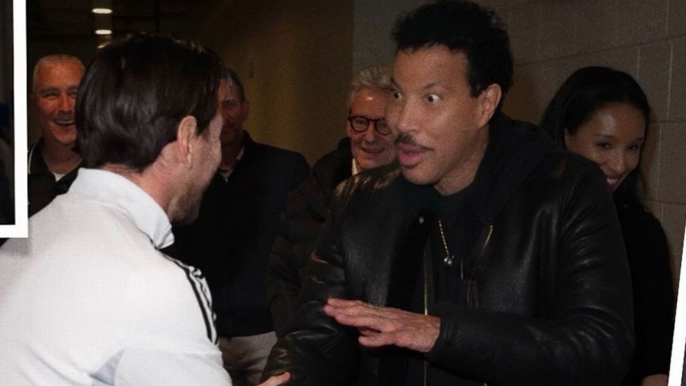 "Su madre le puso mi nombre": el emocionante encuentro entre Lionel Messi y Lionel Richie