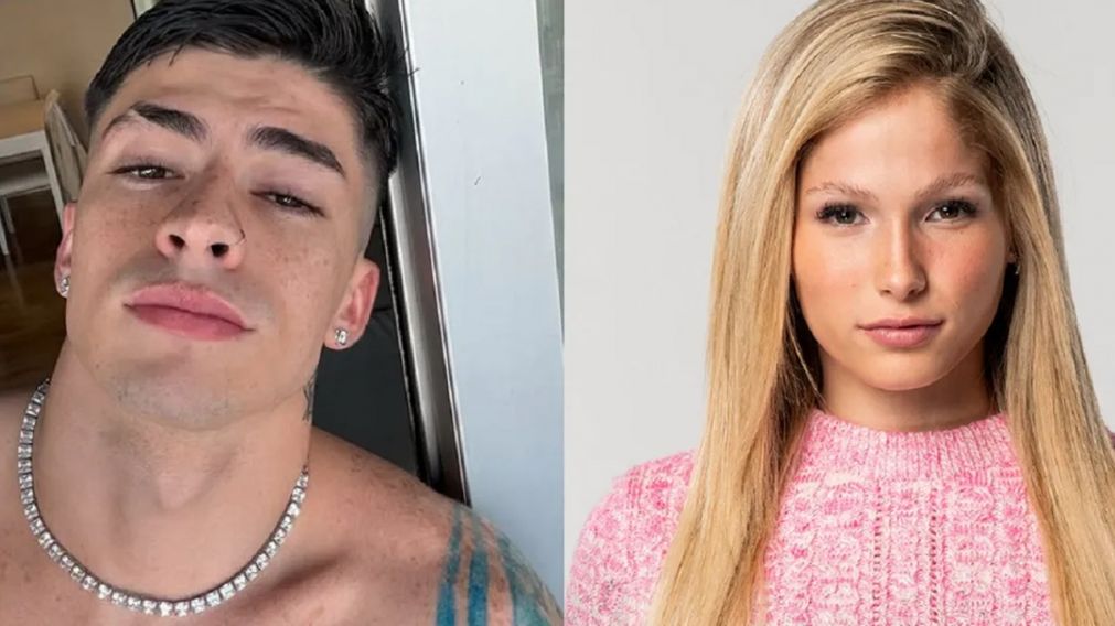 La emoci�n de Luc�a Patrone en Gran Hermano al ver la foto de su novio Lauty Gram