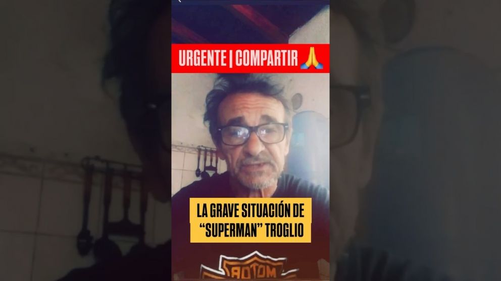 El desesperado pedido de ayuda de Superman Troglio: acusa una estafa y uso Indebido de su imagen