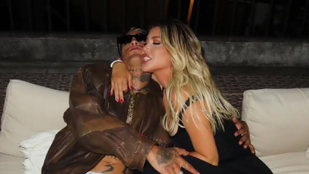 Wanda, L-Gante , festejo del San Valentin y lanzamiento de nueva canción "Amor verdadero remix”.