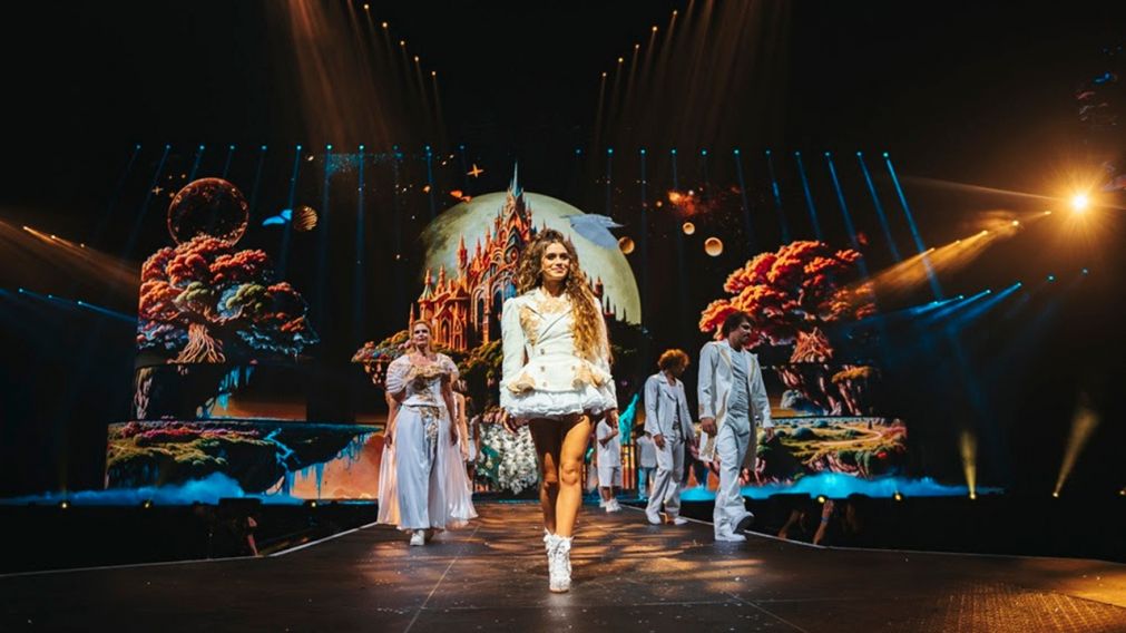 Fotos: "Margarita" presentó un show mágico que superó las expectativas