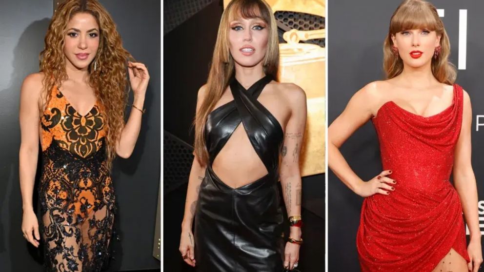 Taylor Swift, Shakira, Lady Gaga, Miley Cirus, y más en los Grammy 2025: los looks más impactantes y la polémica de Bianca Censori y su outfit desnuda