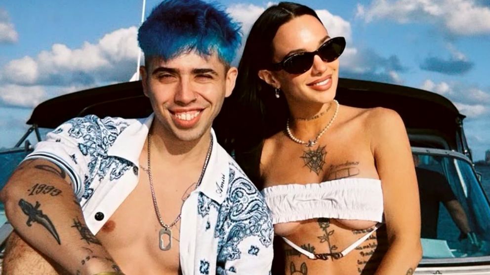 "Que me ames es el premio que me dio la vida": La Joaqui emocionó con una dedicatoria a Luck Ra