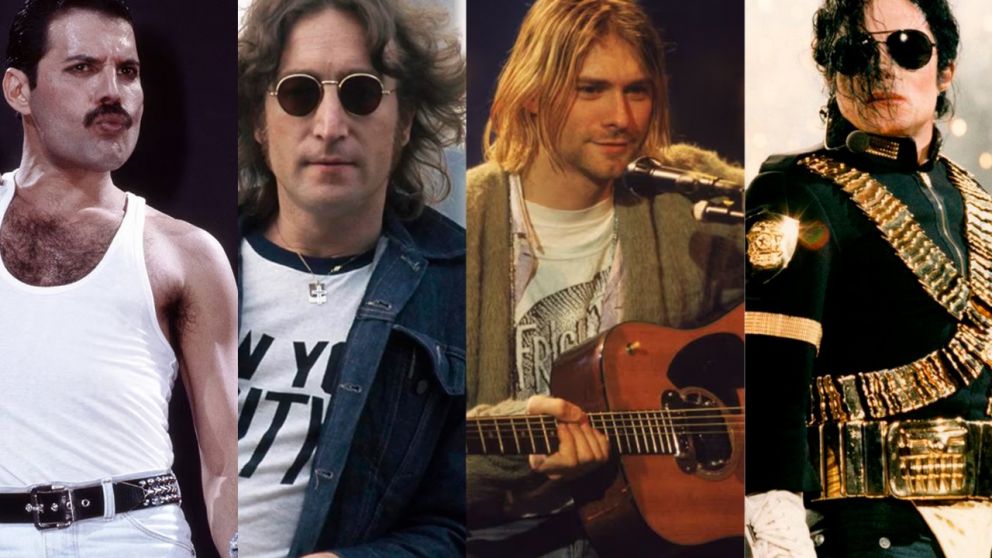 Video: leyendas del rock reviven para contemplar sus propias obras icónicas