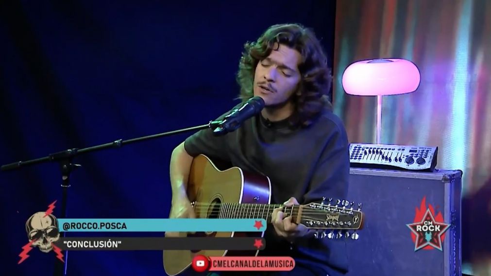 "La sociedad de la nieve me transformó como actor y músico", Rocco Posca en CM Rock