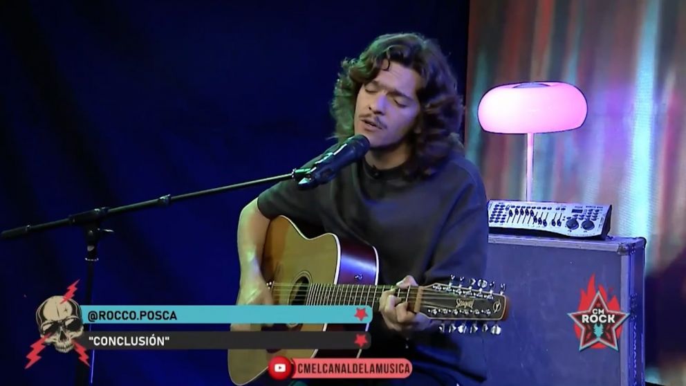 "La sociedad de la nieve me transform� como actor y m�sico", Rocco Posca en CM Rock