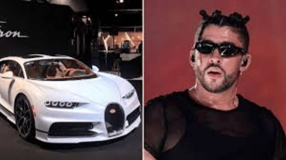 Bad Bunny le vendió a un argentino su exclusivo Bugatti