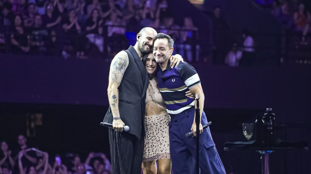 Video: Soledad Pastorutti se unió a Luciano Pereyra y Abel Pintos en la noche 25 del Luna Park