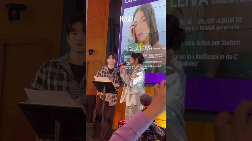 Ángela Leiva sorprende cantando en coreano: una colaboración inesperada con W24