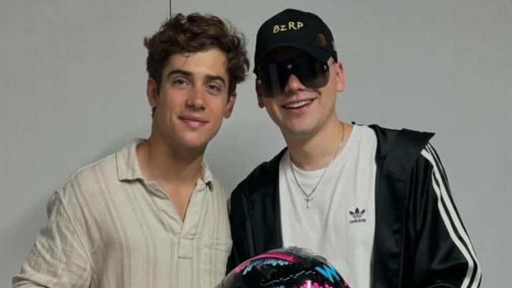 El gesto que Bizarrap tuvo con Franco Colapinto en Spotify