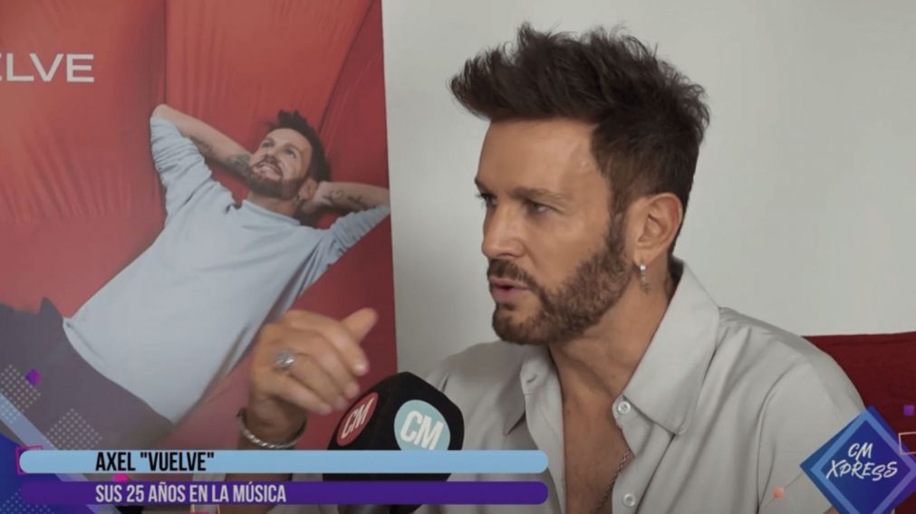"Ahora siento que empez� a salir el sol": Axel vuelve con un nuevo disco tras siete a�os de ausencia