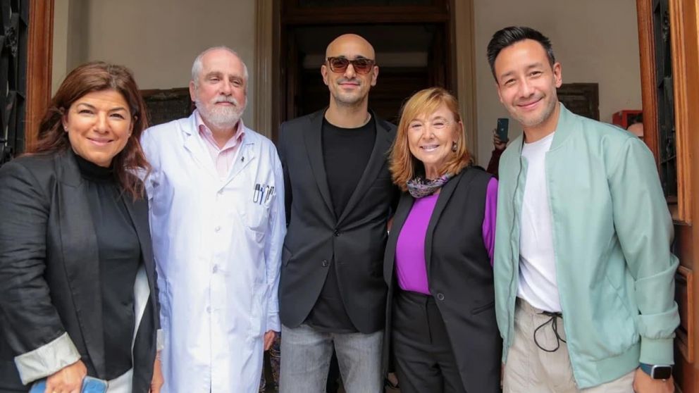 El gran regalo que Abel Pintos y Luciano Pereyra le hicieron al Hospital de Niños