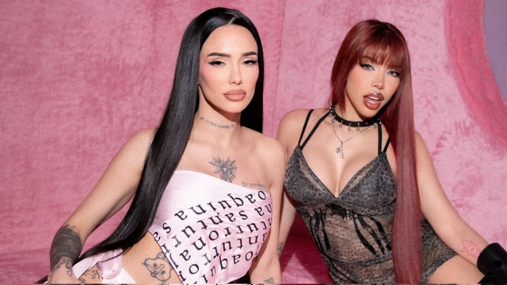 La Joaqui presentó su nueva canción junto a la mexicana Yeri Mua