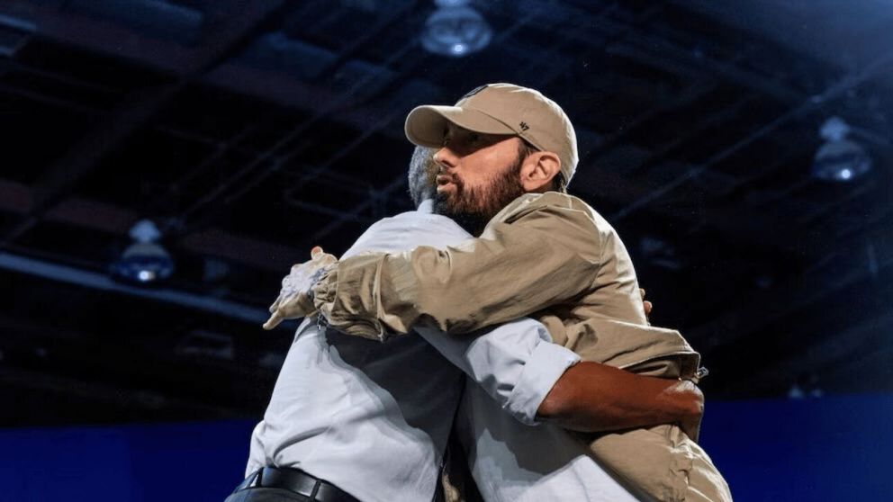 "Lose yourself": Barack Obama rapeó con Eminem