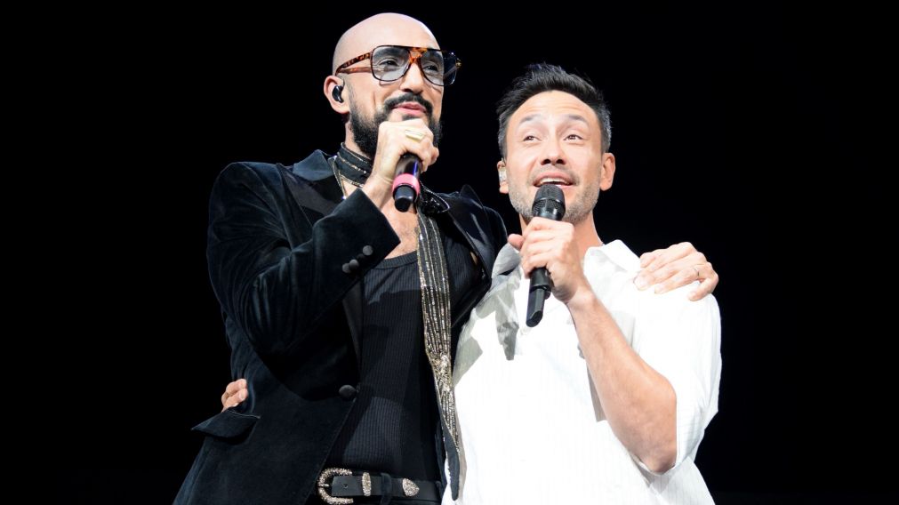 Luciano Pereyra y Abel Pintos deslumbraron en Susana Gim�nez: "Trabajamos mucho por todo lo que� hemos so�ado"