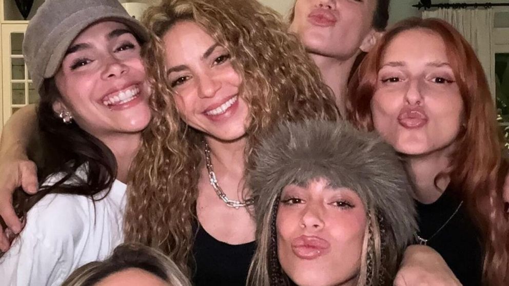 Se supo el motivo de la foto de Shakira con Tini Stoessel